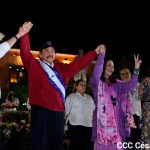 Presidente de Nicaragua, Daniel Ortega en Toma de Posesión el 10 de enero