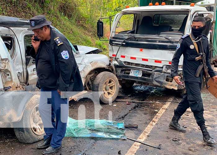 Dos mujeres murieron en un accidente de tránsito en Chontales