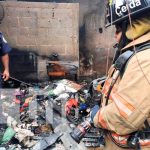 Incendio en una vivienda del barrio Hilario Sánchez, Managua