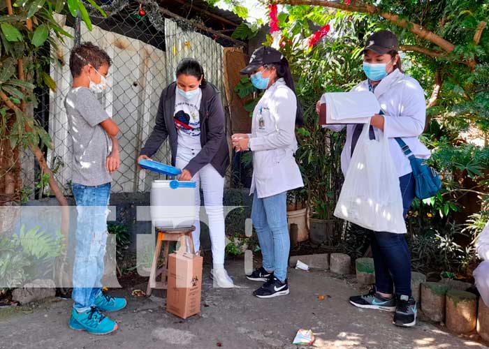 Jornada de vacunación contra el COVID-19 en Managua