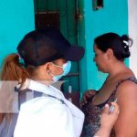 Jornada de vacunación en el barrio Hilario Sánchez, Managua