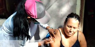 Jornada de vacunación en Tipitapa, Managua