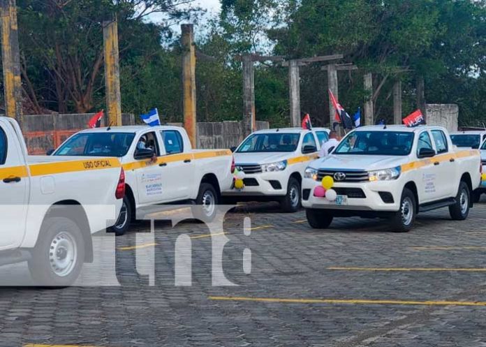 Nuevos vehículos para el MINSA en municipios de Nicaragua
