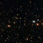 Agrupación de galaxias sorprende a los científicos por su composición.
