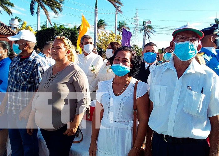 Celebran bodas masivas en Nicaragua en el día de San Valentín
