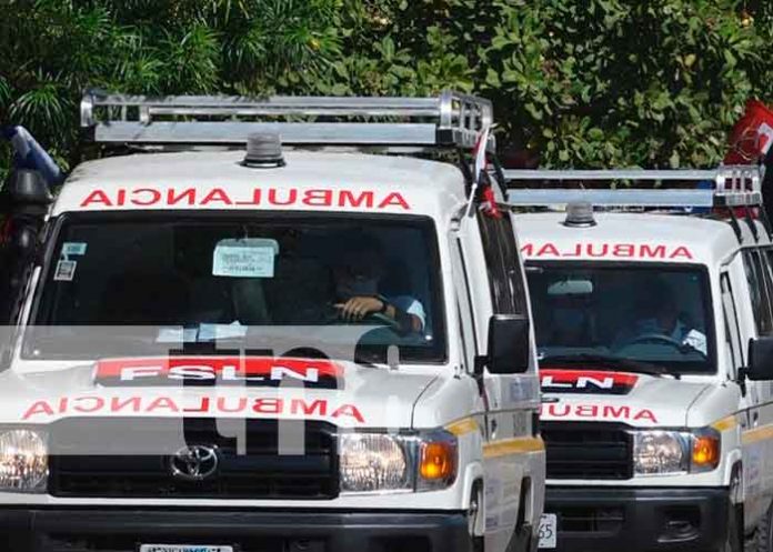 Dos nuevas ambulancias fueron entregadas al MINSA en Rivas