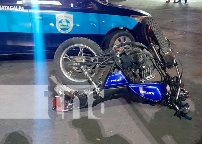 Motociclista muere en accidente de tránsito en Matagalpa