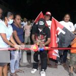 Inauguran más calles para el pueblo en la Isla de Ometepe