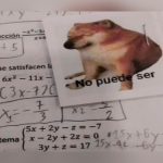 Profesor califica exámenes de matemáticas con memes y se hace viral