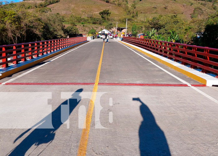 Inauguran nuevo tramo de carretera que conecta Jinotega y Estelí 