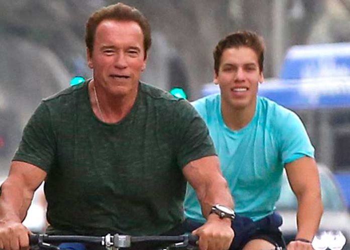 Hijo de Arnold Schwarzenegger no usa el apellido de su padre