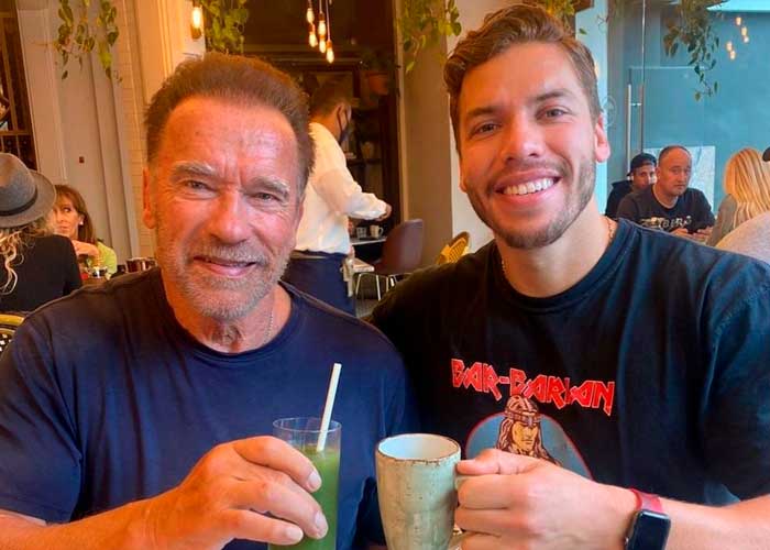 Hijo de Arnold Schwarzenegger no usa el apellido de su padre