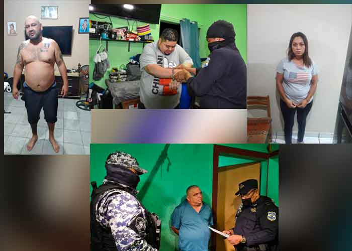 Banda detenida por tráfico de personas de El Salvador