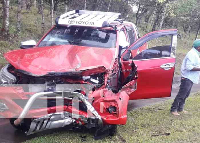 Se registró accidente de tránsito en Unikuas, Mulukukú