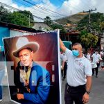 Caminata en conmemoración a Augusto C. Sandino en Boaco