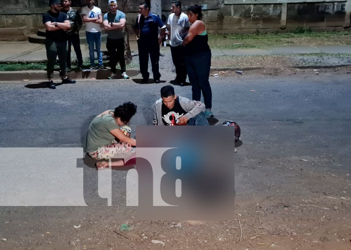 Accidente en Rubenia Managua deja un fallecido en horas de la madrugada