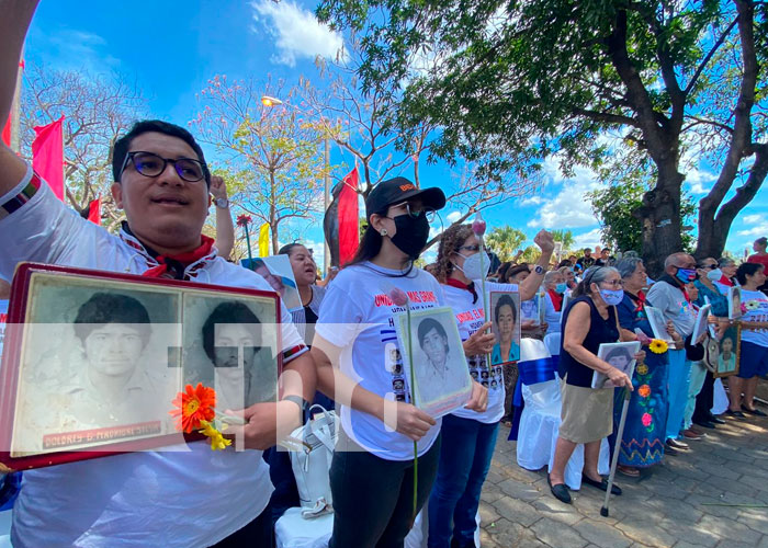 Celebración a héroes y mártires de Matagalpa