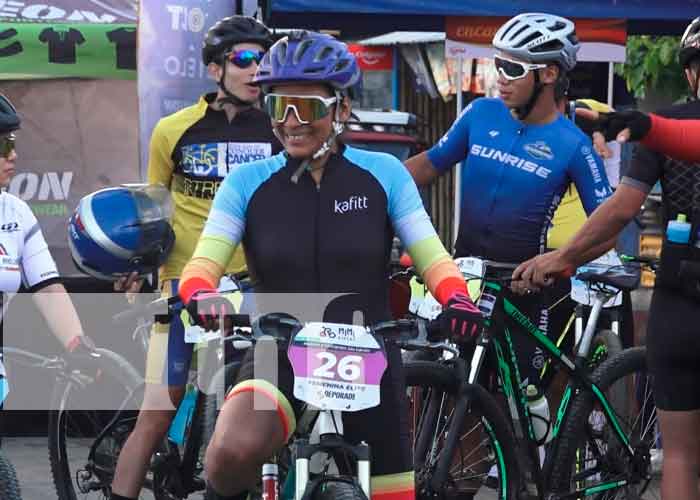 Realizan reto ciclístico en la Isla de Ometepe