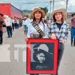 Familias de Jinotega conmemoraron el legado del General Sandino