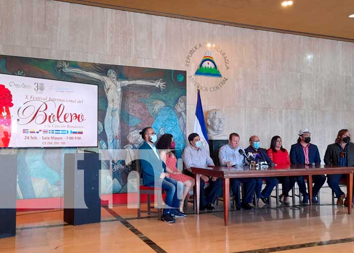 9 países visitan Nicaragua para celebrar Festival Internacional del Bolero y la Canción Romántica