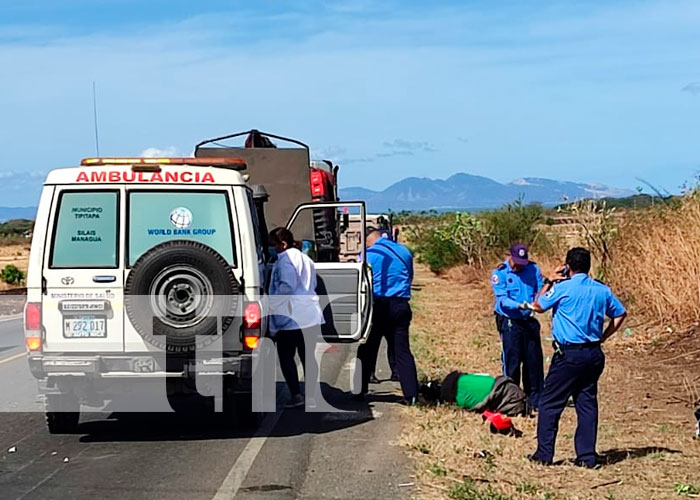 Accidente en Tipitapa deja 2 muertos