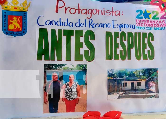 Trabajadora por cuenta propia recibió un hogar más seguro en Managua