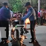 Motociclista fallece al perder el control de su motocicleta en Managua