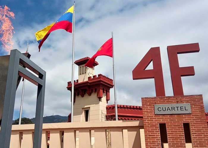 Celebrando el 4F el país de Venezuela