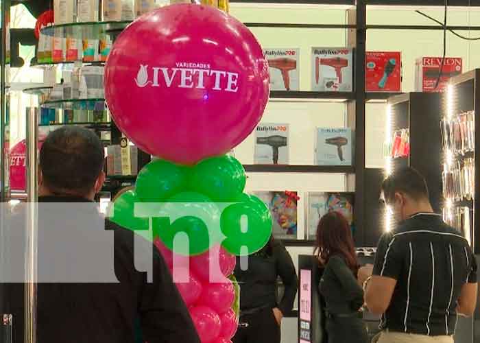 Inauguran quinta tienda de Variedades Ivette en Plaza Natura, Managua