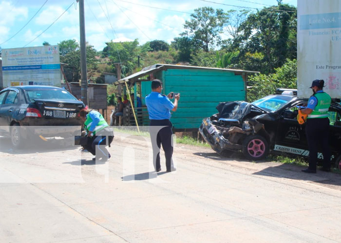 Cuatro lesionados en accidente de tránsito en Bluefields