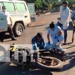 Dos personas lesionadas en accidente de tránsito en Lovago Chontales