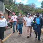 SINAPRED realiza visita directa y capacitación a familias de Nicaragua