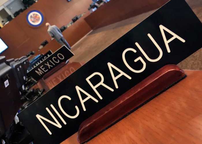 Nicaragua se pronuncia en la Organización de Estados Americanos