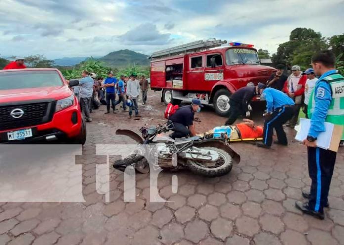 Accidente de tránsito en La Dalia, Matagalpa