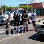 Accidente de tránsito cerca de la Rotonda La Virgen, Managua