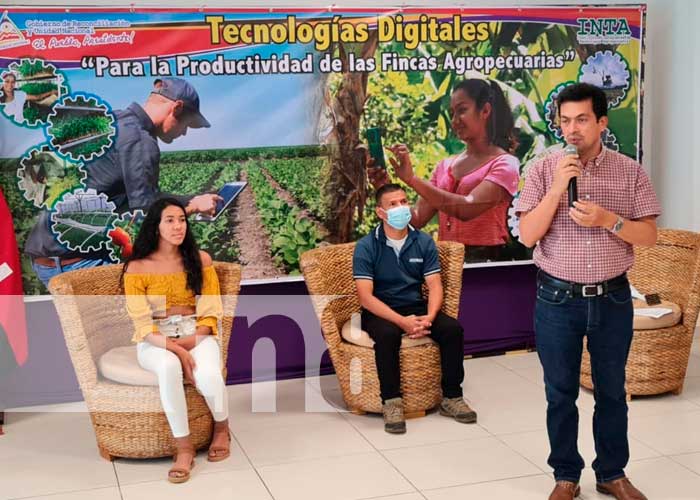 Conferencia sobre tecnologías digitales con el INTA en Nicaragua