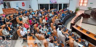Sesión parlamentaria desde la Asamblea de Nicaragua