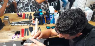 Concurso de barbería en Nicaragua
