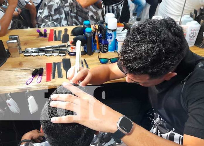 Concurso de barbería en Nicaragua