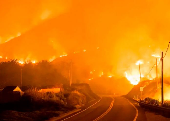 Alarmante incendio forestal en California ¡está arrasando con todo!