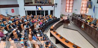 Parlamento de Nicaragua en sesión