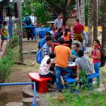 Ambiente de clases en una universidad de Nicaragua