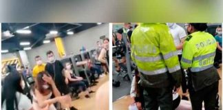 ¡Indignante! Mujer fue golpeada por un hombre en un gimnasio de Colombia