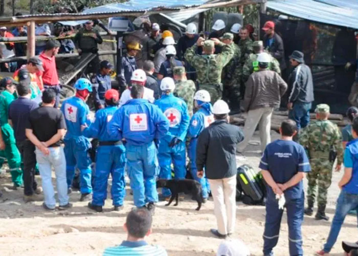 Explosión en una mina dejó 15 desaparecidos en Colombia