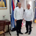 Embajador de Nicaragua en Cuba visita la embajada de Malasia