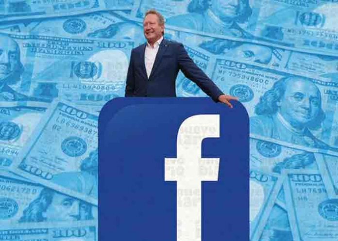 Multi millonario de Australia demanda a Facebook por estafas