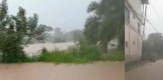 Lluvias desbordan ríos en tres departamentos de Honduras