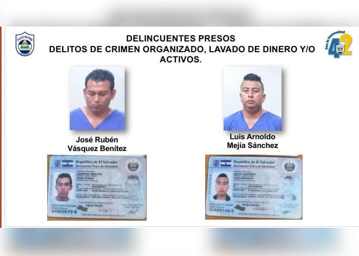 Ciudadanos de El Salvador detenidos en Nicaragua