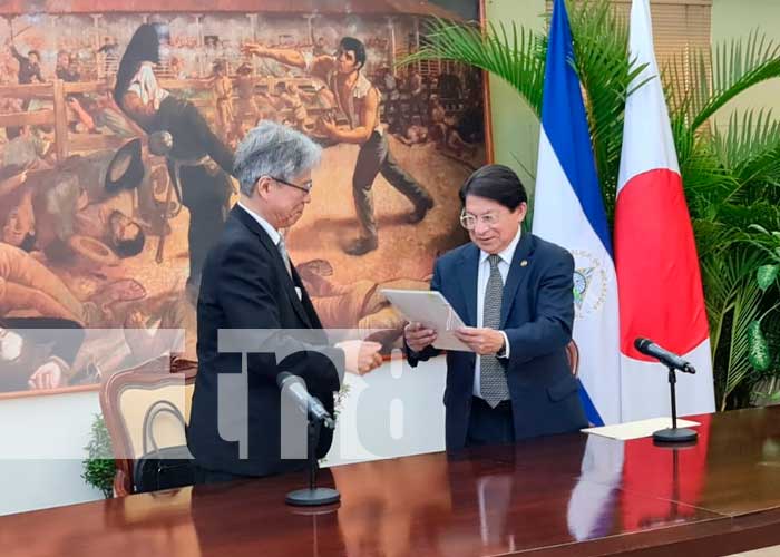 Cartas de Estilo del Embajador de Japón en Nicaragua
