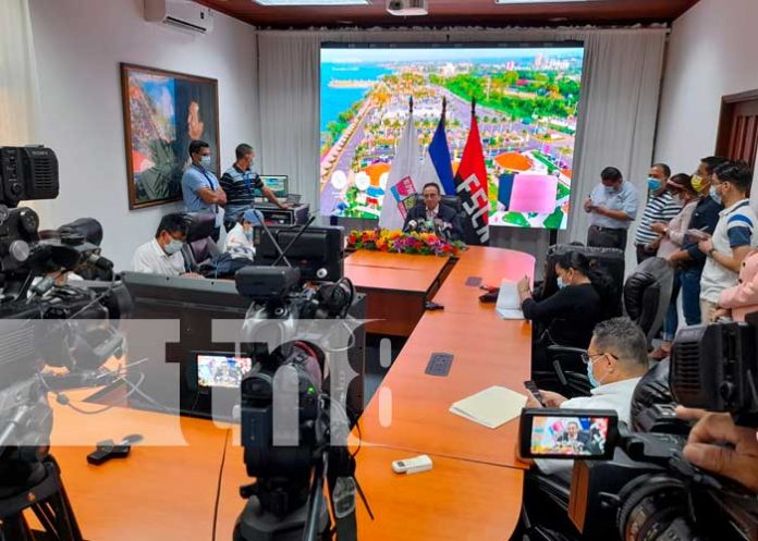 Conferencia de prensa de la EPN Nicaragua